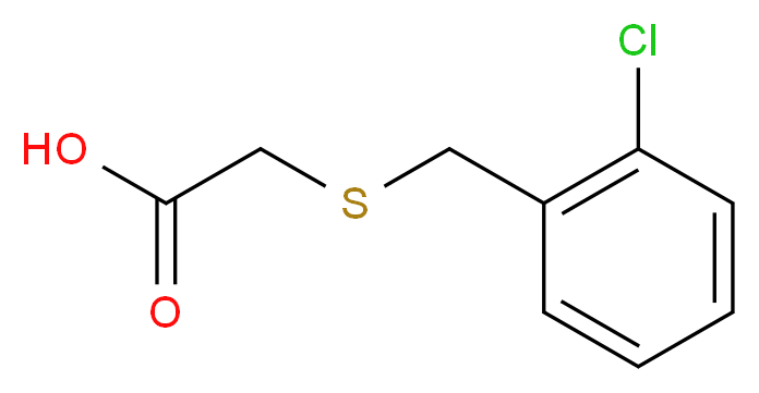 [(2-chlorobenzyl)thio]acetic acid_Molecular_structure_CAS_66516-65-2)