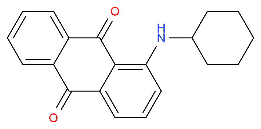 1-(cyclohexylamino)anthracene-9,10-dione_Molecular_structure_CAS_71832-19-4)