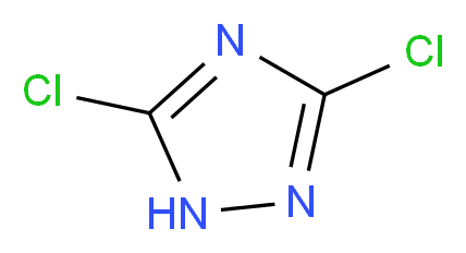 3,5-Dichloro-1H-1,2,4-triazole_Molecular_structure_CAS_)