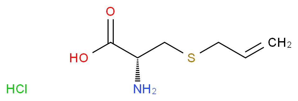 (R)-3-(Allylthio)-2-aMinopropanoic acid hydrochloride_Molecular_structure_CAS_60114-85-4)