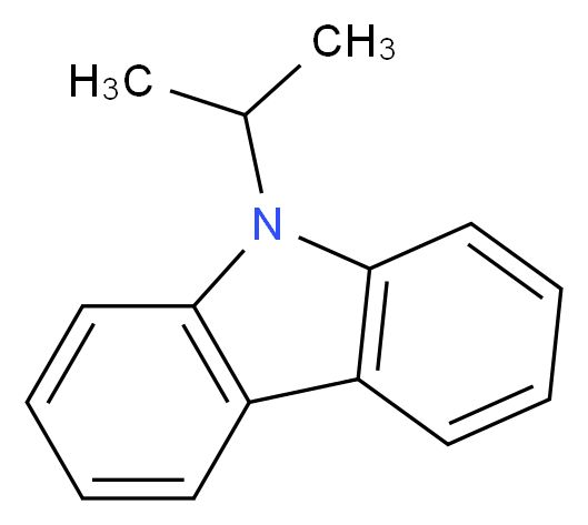 9-Isopropyl-9H-carbazole_Molecular_structure_CAS_1484-09-9)