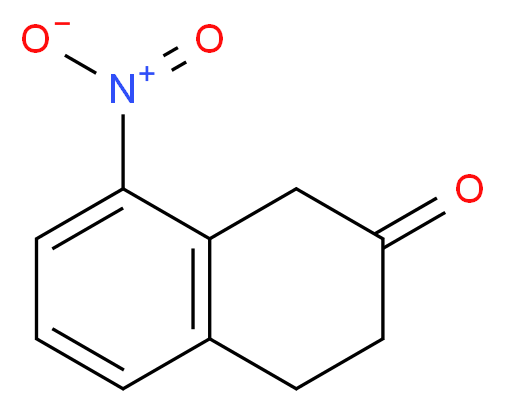 8-nitro-3,4-dihydronaphthalen-2(1H)-one_Molecular_structure_CAS_909095-48-3)