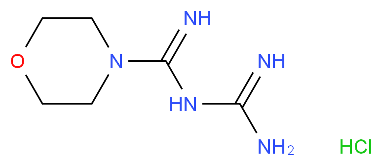 N-[Amino(imino)methyl]morpholine-4-carboximidamide hydrochloride_Molecular_structure_CAS_3731-59-7)