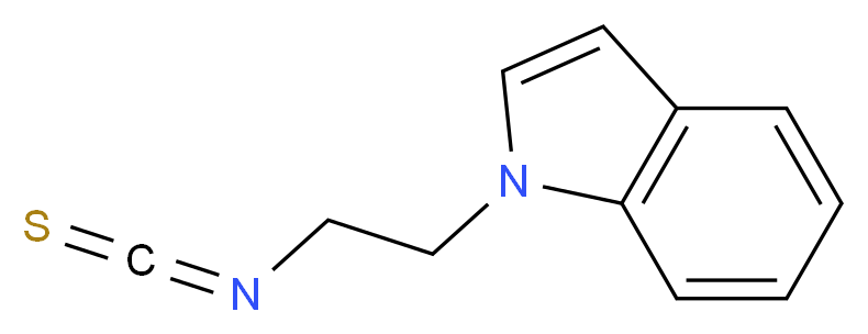 1-(2-Isothiocyanatoethyl)-1H-indole_Molecular_structure_CAS_)