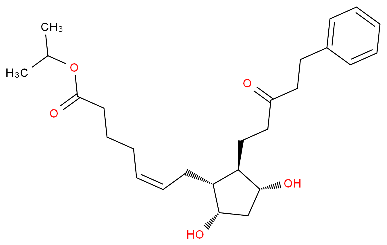 15-Keto Latanoprost_Molecular_structure_CAS_135646-98-9)