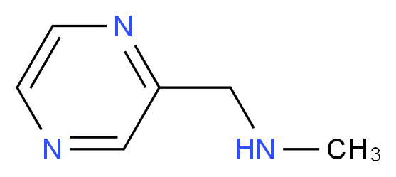 N-methyl-1-pyrazin-2-ylmethanamine_Molecular_structure_CAS_120739-79-9)