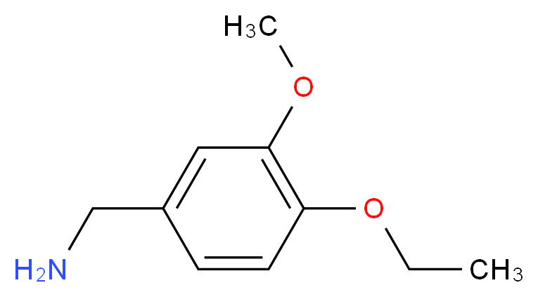 1-(4-ethoxy-3-methoxyphenyl)methanamine_Molecular_structure_CAS_93489-14-6)