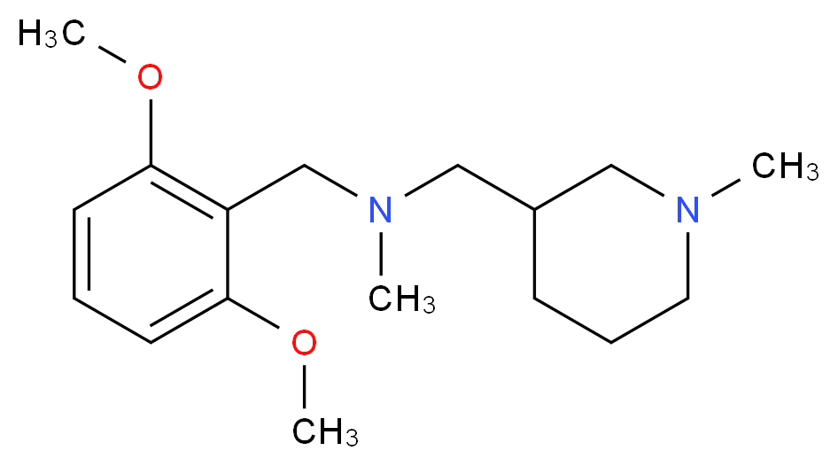 (2,6-dimethoxybenzyl)methyl[(1-methylpiperidin-3-yl)methyl]amine_Molecular_structure_CAS_)
