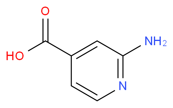 2-Amino-isonicotinic acid_Molecular_structure_CAS_13362-28-2)