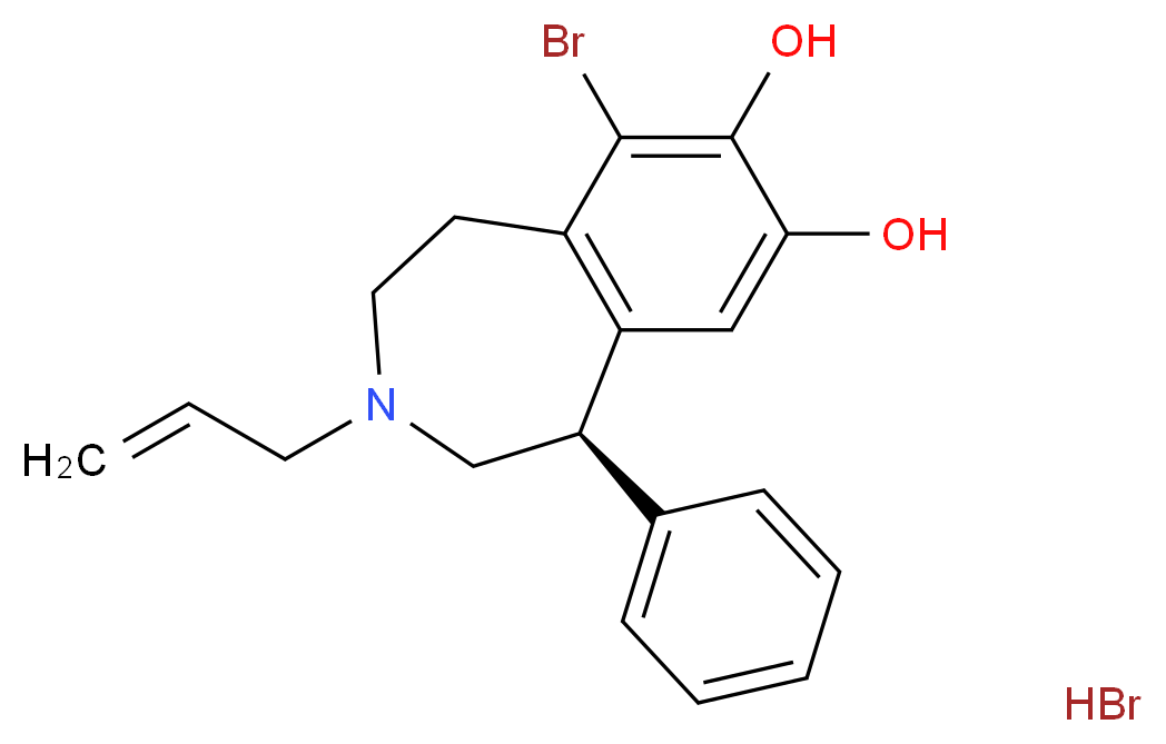 R(+)-6-Bromo-APB hydrobromide_Molecular_structure_CAS_)