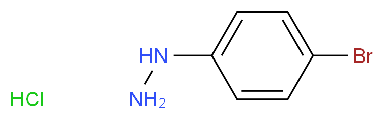(4-bromophenyl)hydrazine hydrochloride_Molecular_structure_CAS_)
