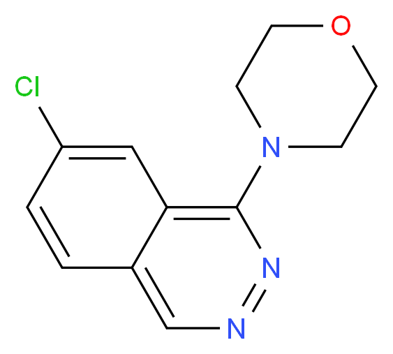 7-Chloro-1-(morpholin-4-yl)phthalazine_Molecular_structure_CAS_)