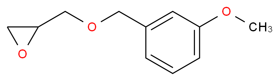 2-{[(3-methoxybenzyl)oxy]methyl}oxirane_Molecular_structure_CAS_)