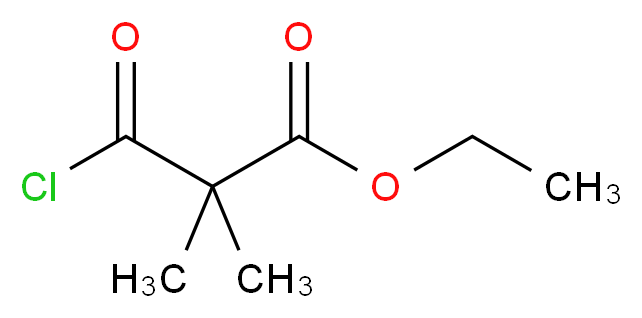 Ethyl 3-chloro-2,2-diMethyl-3-oxopropanoate_Molecular_structure_CAS_64244-87-7)