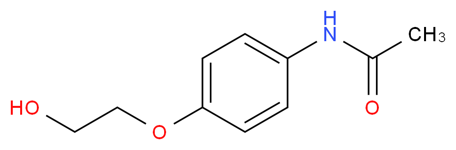 N-[4-(Hydroxyethoxy)phenyl]ethanamide_Molecular_structure_CAS_50375-15-0)