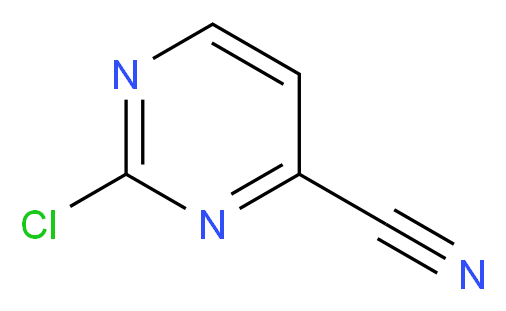 2-Chloro-4-pyrimidinecarbonitrile_Molecular_structure_CAS_75833-38-4)
