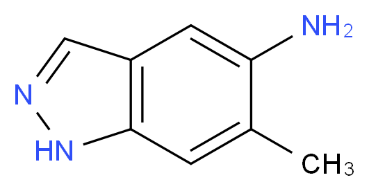 6-Methyl-1H-indazol-5-amine_Molecular_structure_CAS_81115-45-9)