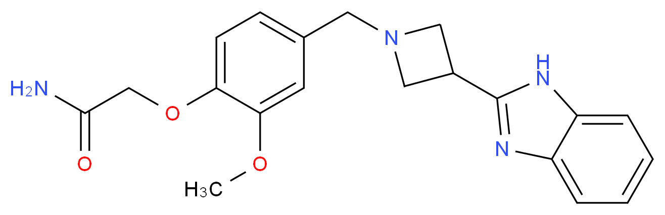 2-(4-{[3-(1H-benzimidazol-2-yl)azetidin-1-yl]methyl}-2-methoxyphenoxy)acetamide_Molecular_structure_CAS_)