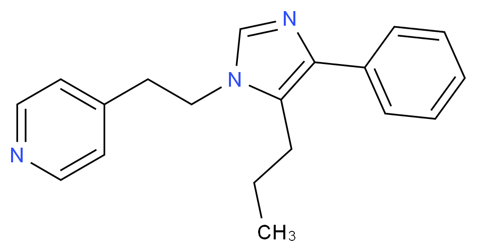 4-[2-(4-phenyl-5-propyl-1H-imidazol-1-yl)ethyl]pyridine_Molecular_structure_CAS_)