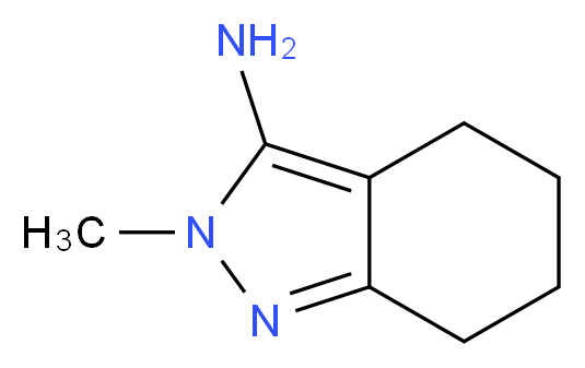 2-methyl-4,5,6,7-tetrahydro-2H-indazol-3-amine_Molecular_structure_CAS_26503-23-1)