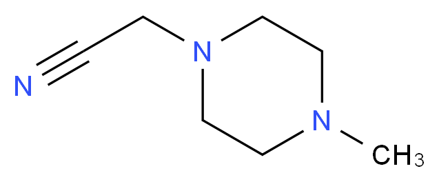 2-(4-methylpiperazin-1-yl)acetonitrile_Molecular_structure_CAS_)