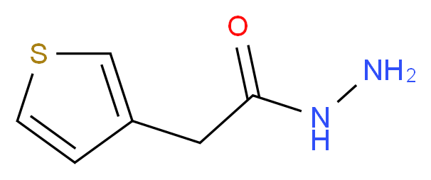 2-(3-thienyl)ethanohydrazide_Molecular_structure_CAS_175276-94-5)