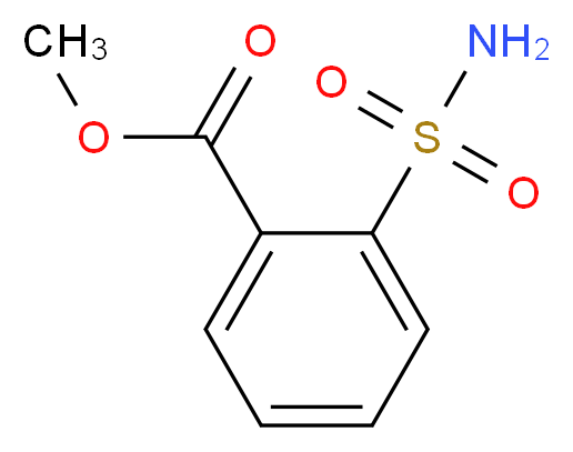methyl 2-sulfamoylbenzoate_Molecular_structure_CAS_)