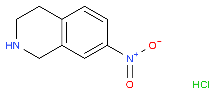 7-NITRO-1,2,3,4-TETRAHYDRO-ISOQUINOLINE HYDROCHLORIDE_Molecular_structure_CAS_99365-69-2)