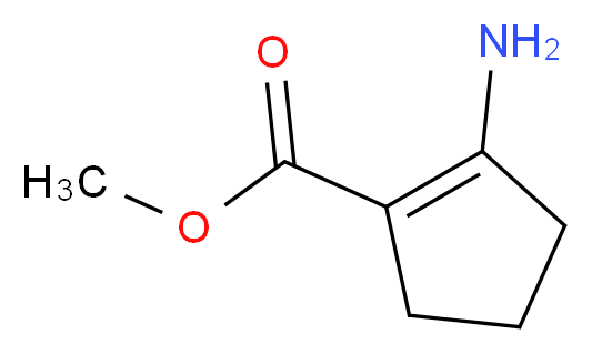 Methyl 2-aminocyclopent-1-enecarboxylate_Molecular_structure_CAS_52909-60-1)