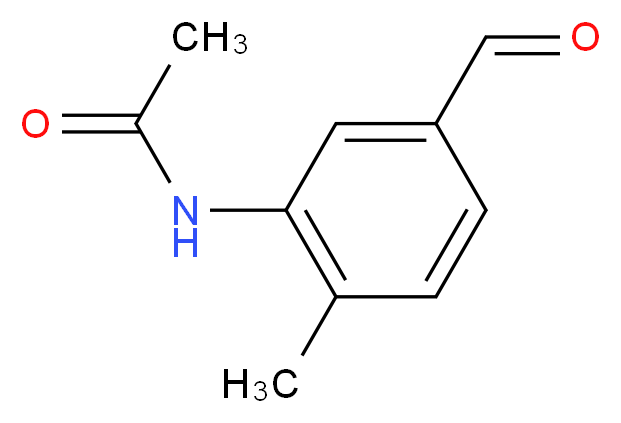 N-(5-formyl-2-methylphenyl)acetamide_Molecular_structure_CAS_63913-25-7)