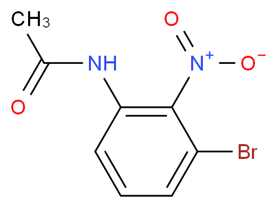 N-(3-Bromo-2-nitrophenyl)acetamide_Molecular_structure_CAS_99233-18-8)