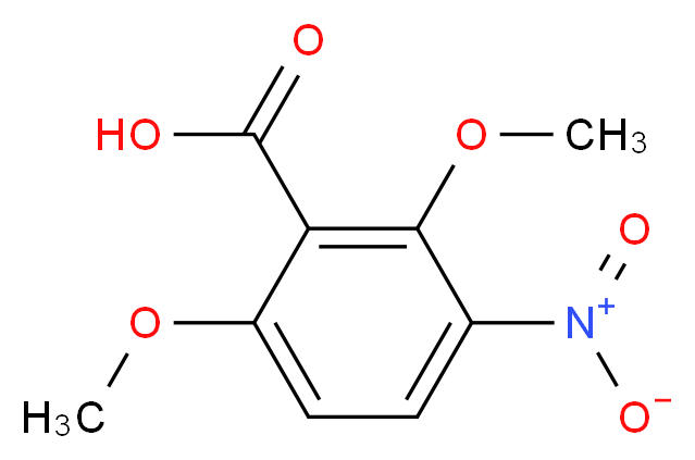 2,6-Dimethoxy-3-nitrobenzoic acid_Molecular_structure_CAS_55776-17-5)