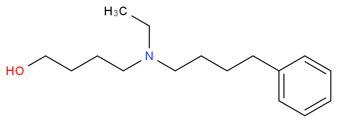 4-[ethyl(4-phenylbutyl)amino]-1-butanol_Molecular_structure_CAS_)