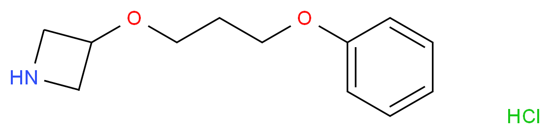 3-(3-phenoxypropoxy)azetidine hydrochloride_Molecular_structure_CAS_)