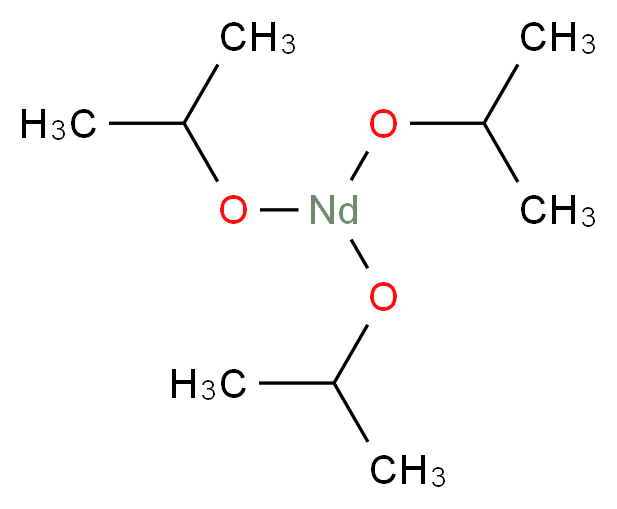 Neodymium(III) isopropoxide_Molecular_structure_CAS_19236-15-8)