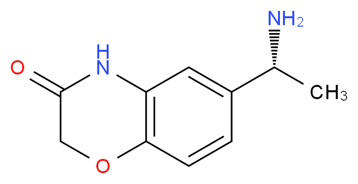 6-[(1R)-1-aminoethyl]-3,4-dihydro-2H-1,4-benzoxazin-3-one_Molecular_structure_CAS_)