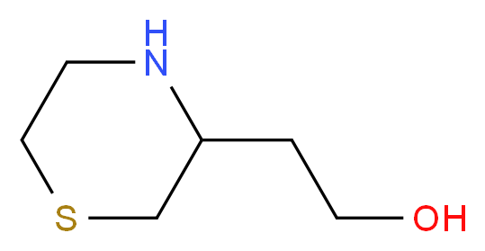 2-(thiomorpholin-3-yl)ethan-1-ol_Molecular_structure_CAS_)