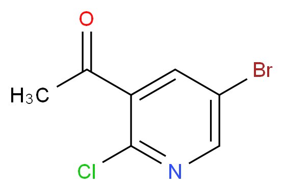 1-(5-Bromo-2-chloropyridin-3-yl)ethanone_Molecular_structure_CAS_886365-47-5)