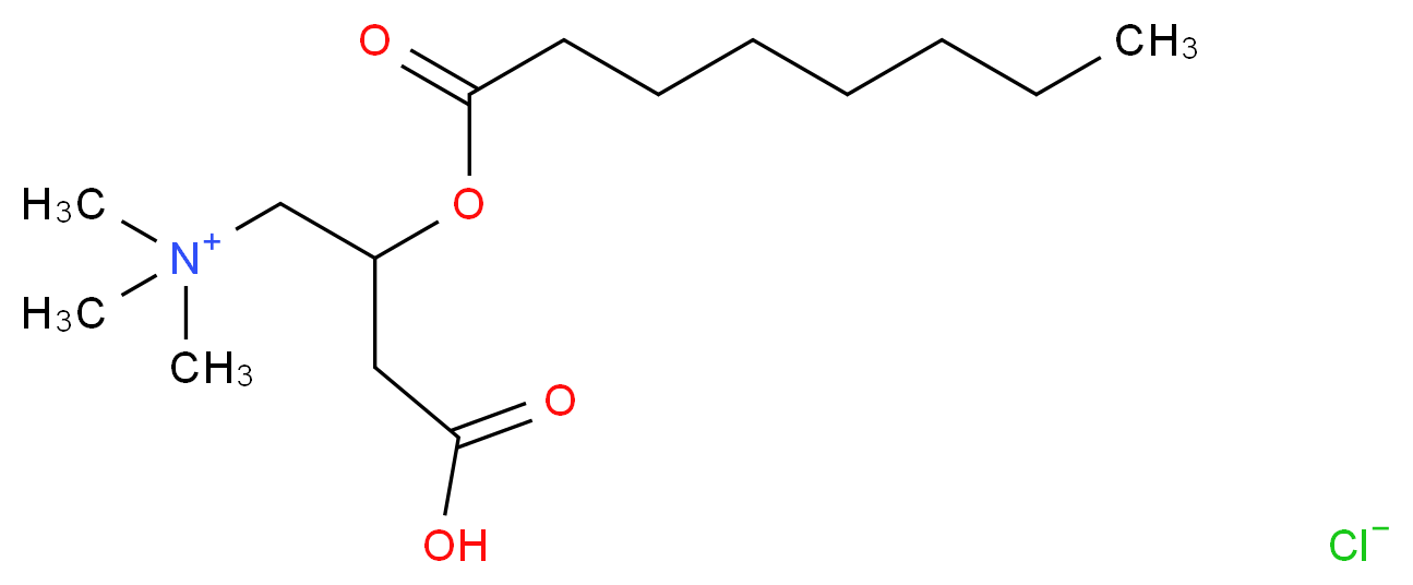 rac Octanoyl Carnitine Chloride_Molecular_structure_CAS_14919-35-8)