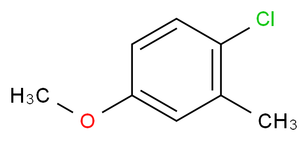 4-Chloro-3-methylanisole_Molecular_structure_CAS_13334-71-9)
