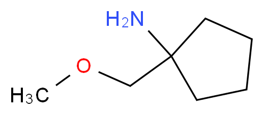 1-(methoxymethyl)cyclopentan-1-amine_Molecular_structure_CAS_)