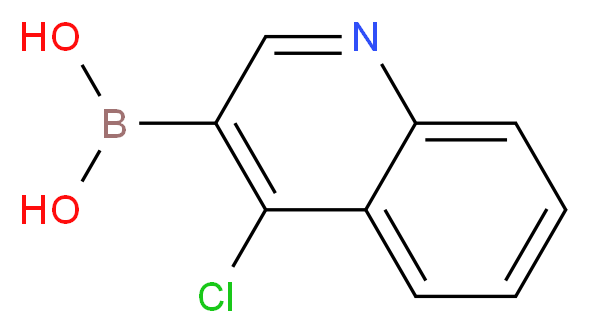 4-CHLOROQUINOLINE-3-BORONIC ACID_Molecular_structure_CAS_745784-09-2)