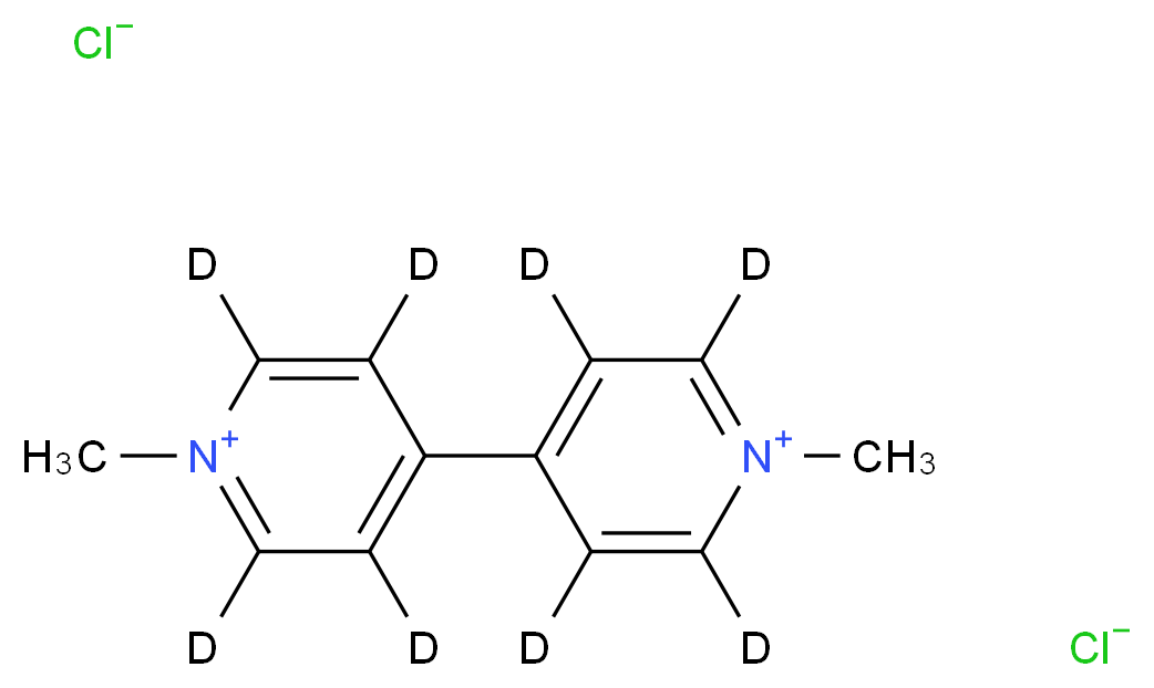 Paraquat-d8 Dichloride _Molecular_structure_CAS_347841-45-6)
