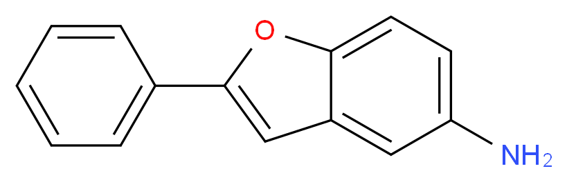 (2-phenyl-1-benzofuran-5-yl)amine_Molecular_structure_CAS_77084-15-2)