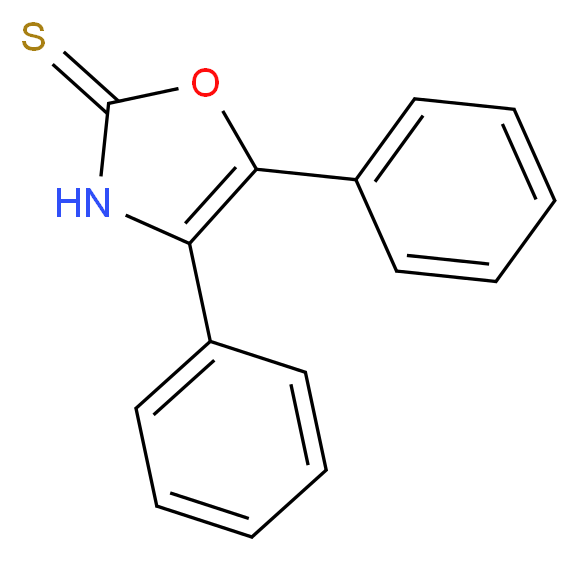 4,5-Diphenyl-1,3-oxazole-2(3H)-thione_Molecular_structure_CAS_6670-13-9)