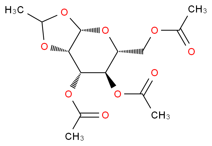 1,2-O-Ethylidene-β-D-mannopyranoside Triacetate_Molecular_structure_CAS_630102-81-7)