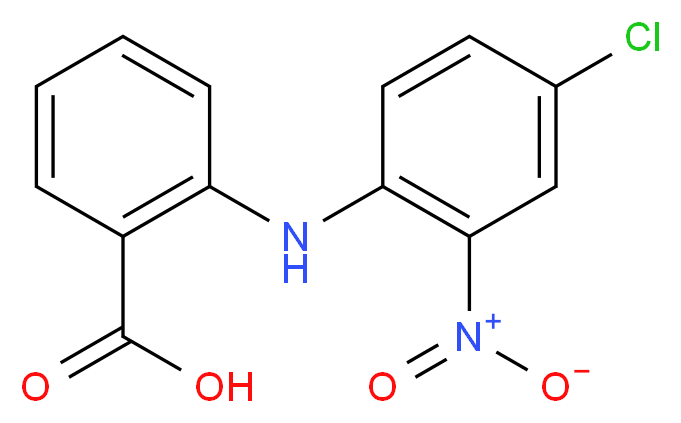 2-[(4-CHLORO-2-NITROPHENYL)AMINO]-BENZOIC ACID_Molecular_structure_CAS_60091-87-4)