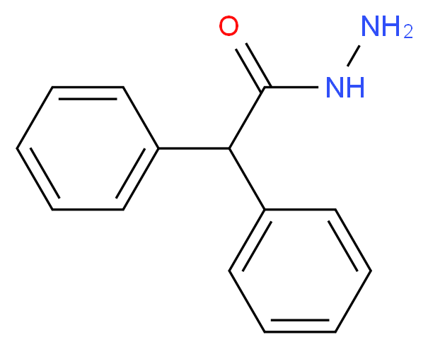 2,2-Diphenylacetohydrazide_Molecular_structure_CAS_6636-02-8)