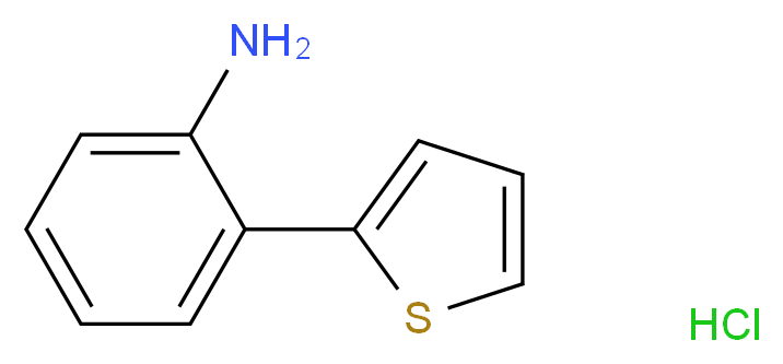 2-(Thien-2-yl)aniline hydrochloride_Molecular_structure_CAS_)