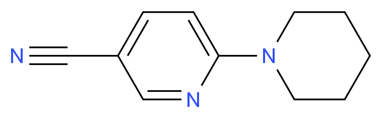 6-(piperidin-1-yl)nicotinonitrile_Molecular_structure_CAS_)